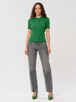 Поло женское ZZ-10001 green