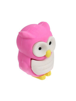 Цена за 72 шт. Ластик фигурный «Сова», МИКС