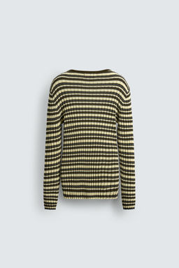 STRIPED JACQUARD JUMPER - Zara фото 9