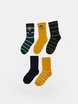 Ay? Nak??l? Erkek ?ocuk Soket ?orap 5li