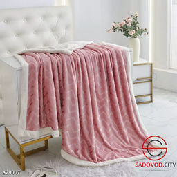 Плед из велсофта в подарочной упаковке