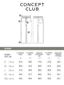 10100160043 Брюки муж. Wade черный - Concept club фото 5