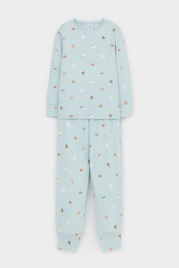 Crockid _ К 1552/голубой опал,лучшие друзья пижама дет  фото 5