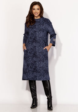 Платье ТАиЕР 1314 темно-синий