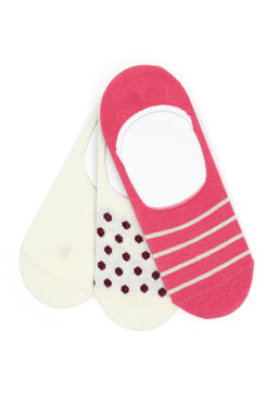 Женские носки-балерины из трех предметов - U.s. polo assn фото 2