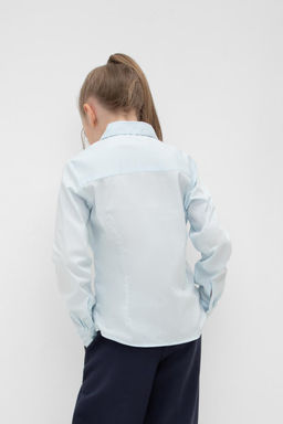 Crockid _ ТК 39030/светло-голубой блузка для дев