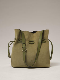 Замшевая сумка Eveline DBR 31143 киви фото 7