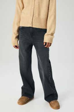 Baggy Fit Bootcut Leg Jeans - H&m фото 6