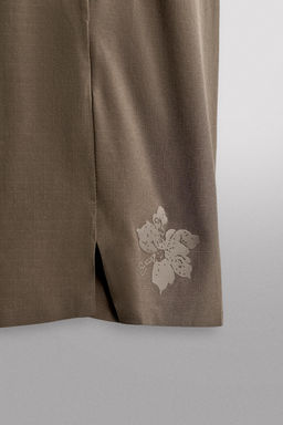 PANTALONES CORTOS ENTRENAMIENTO 9 / Marr?n oscuro - Zara фото 10