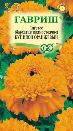 Бархатцы Купидон оранжевый (Тагетес) 0,05 гр (г)
