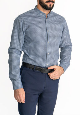 Сорочка мужская длинный рукав GREG 323/131/1493/Z/b/1p  фото 9