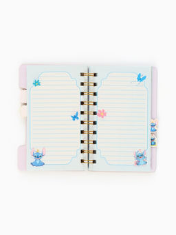 Подарочный набор: блокнот А6, 65 л, ручка, стикеры-наклейки, Стич