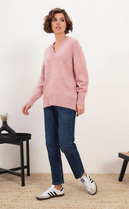 Джинсы женские прямые TP322-0118 синие