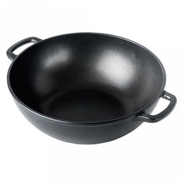 Казан с антипригарным покрытием 8л, д30см "Классик", h17см, s0,4см, литые ручки, стеклянная крышка с пароотводом, подарочная упаковка (Россия)