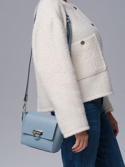 Сумка кросс-боди Azaro 3520 серое небо/соло