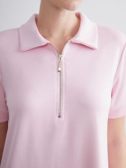 Polo Yaka Mini Elbise