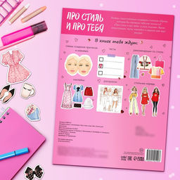 Активити-книга с наклейками Про стиль и про тебя. Только для девчонок! - Буква-ленд фото 7
