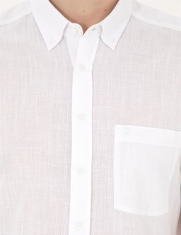 Beyaz Regular Fit K_sa Kollu G_mlek - Pierre cardin фото 7