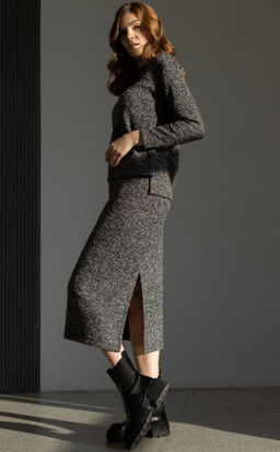 В СОСТАВЕ ШЕРСТЬ, мягкий теплый костюм - Трика фото 13