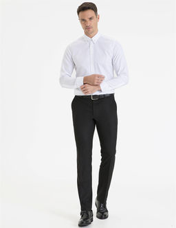 Beyaz Slim Fit Smokin G_mlek