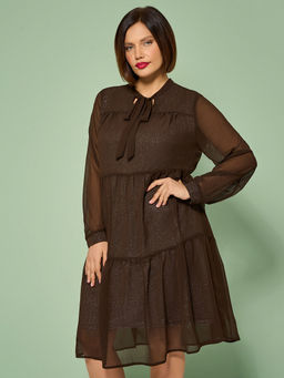 Платье 0060-2а шоколад - Aquarell фото 31