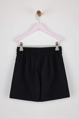 Lacivert Pamuklu Regular/Normal Kal?p Orme Gabardin K?z Cocuk Okul Sort Etek TKDAW25ET00001 - Trendyolmilla фото 24