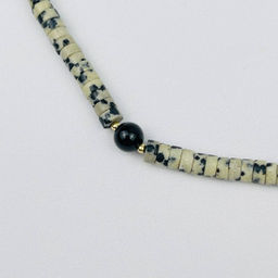 Бусы из перепелиной Яшмы и Агата 40 см +