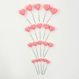 Набор для украшения Сердечки, цвет розовый - Страна карнавалия фото 2