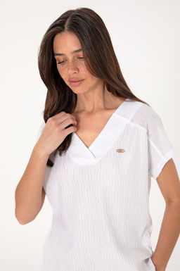 Kad_n Beyaz Ti__rt Sepette S_rpriz _ndirim - U.s. polo assn фото 2