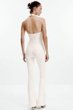 INTERLOCK FLARE JUMPSUIT - Zara фото 8