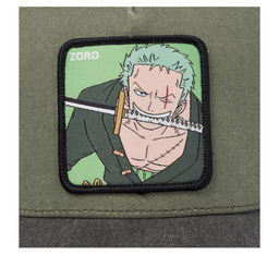 Бейсболка CAPSLAB арт. CL/OP4/1/PCT/ZOR One Piece Zoro (светло-зеленый / серый)  фото 3