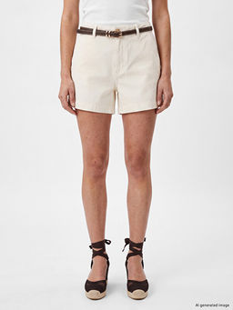 Beli Kemerli Regular Fit Kad?n Jean ?ort