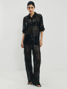 Блузка с пайетками / Zarina