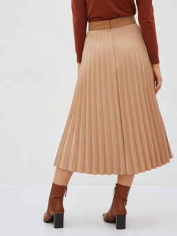 Conso/PU 210909 - beige Юбка  фото 4