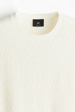 Camiseta en punto texturizado Regular Fit - H&m фото 3