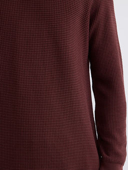 Bisiklet Yaka Erkek Triko Kazak