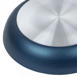 "Azure" Сковорода с антипригарным покрытием д26см "Сатин", h4,5см, s2мм, съемная бакелитовая ручка, синий (Россия)