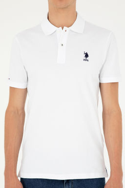 Мужская белая базовая футболка Неожиданная скидка в корзине - U.s. polo assn фото 13