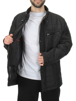 1561 BLACK Куртка мужская демисезонная (70 гр. холлофайбер) - Fashion фото 8
