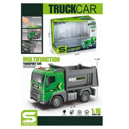 Самосвал инерционный 19*11*9см (Y8437674) свет, звук, подвижные детали, в коробке