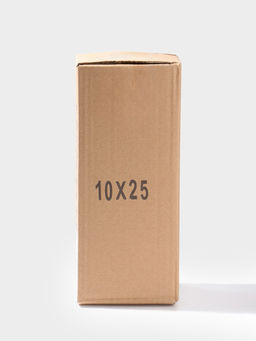 Ваза для цветов «Альваро» геометрия, 25×10 см, пластик, прозрачная