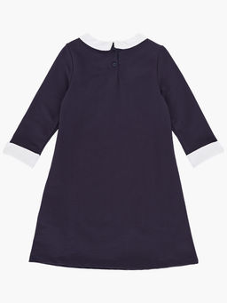 Платье для девочки в школу с воротником UD 4761(5104) синий - Mini maxi фото 4