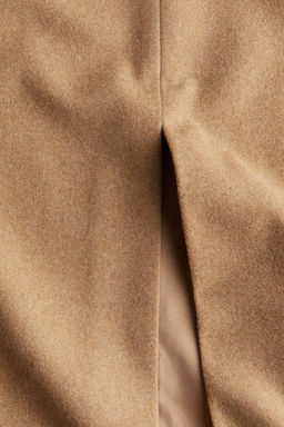 Falda de tubo en mezcla de lana - H&m фото 6