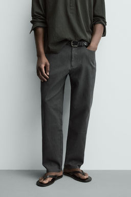 STRAIGHT-LEG JEANS - Zara фото 21