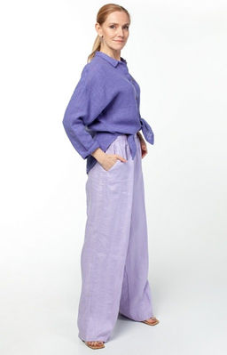 Умягченный лен 100% брюки