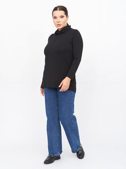 Водолазка из вискозы VD01103BLK00 - Артесса фото 6