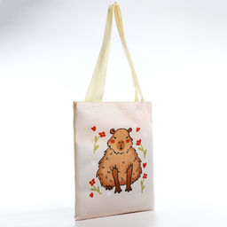 Сумка шопер 35х0.5х40 см, отд без молнии, без подклада, бежевая - Nazamok фото 3