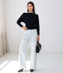 Джемпер #КТ8378 (1), чёрный