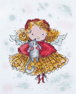 Klart набор для вышивания 8-231 Лучшие друзья 16 х 21 см