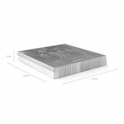 Цена за 5 шт. Тетрадь общая ученическая с пластиковой обложкой на скобе ErichKrause Зри в корень, Биология, 48 листов, клетка  фото 5